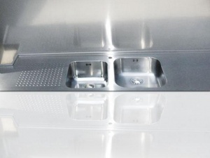 piani cucina inox